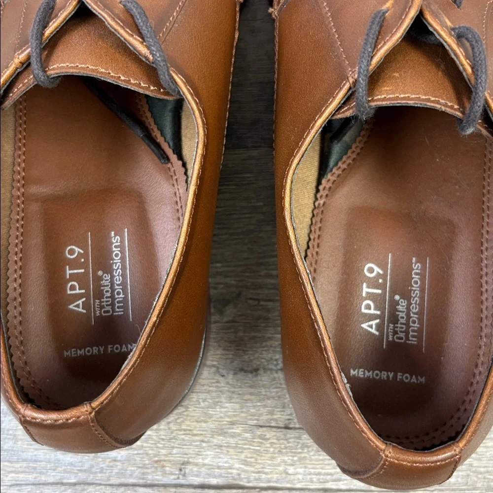 Apt. 9 “Zachary” Oxford Dress Shoes – Men’s 10 Tan